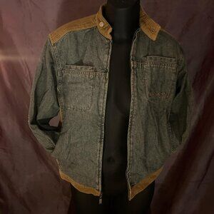 Corduroy And Denim Jacket